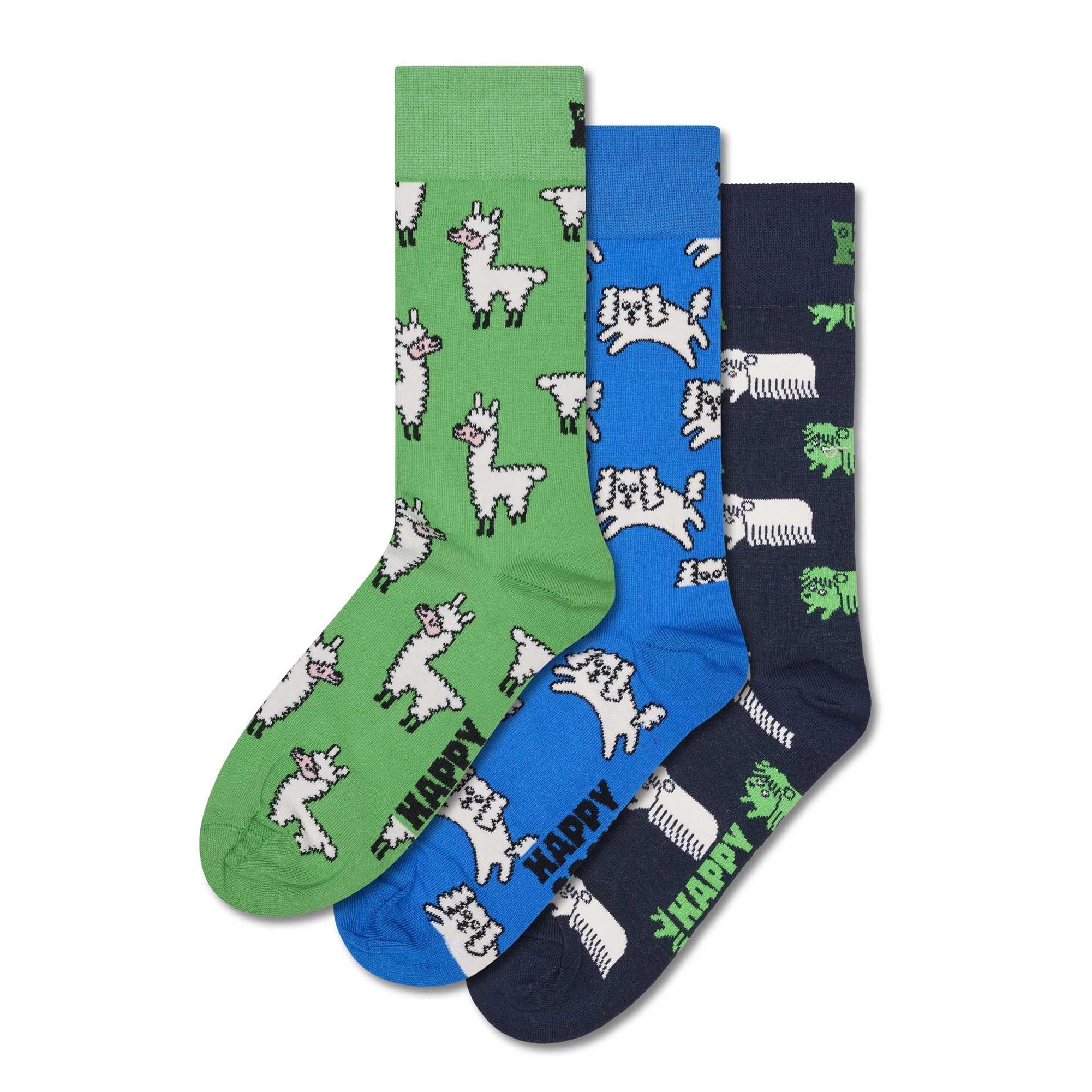 Happy Socks Kurzsocken Unisex Socken 3er günstig online kaufen