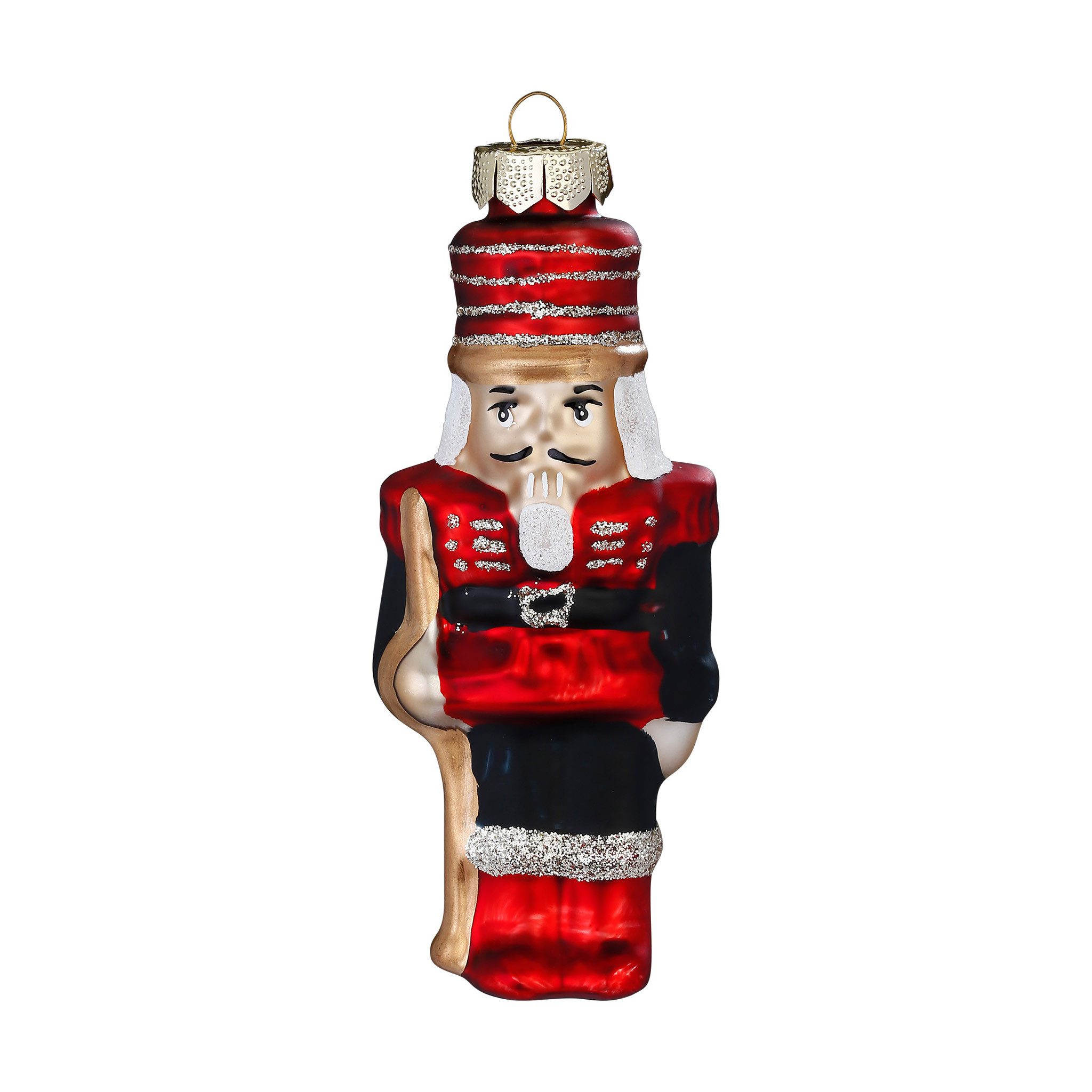 MAGIC by Inge Christbaumschmuck, Christbaumschmuck Glas 11,8cm Nussknacker günstig online kaufen