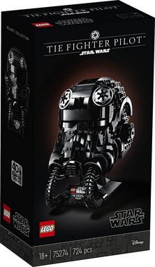 LEGO® Spielbausteine 75274 Star Wars TIE Fighter Pilot™ Helm, (724 St)