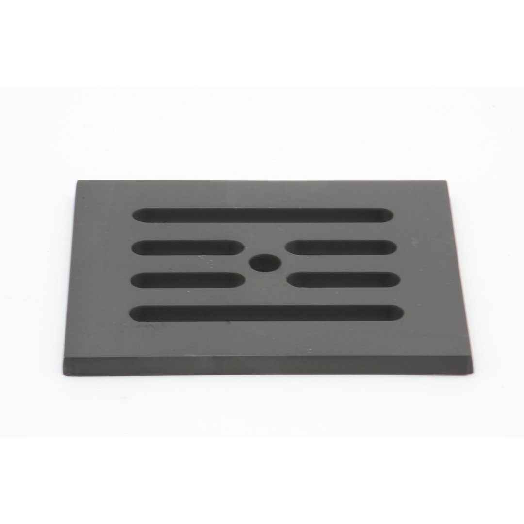 Feuercampus Ofenrost rechteckig aus Stahl, 13,3x0,8 cm