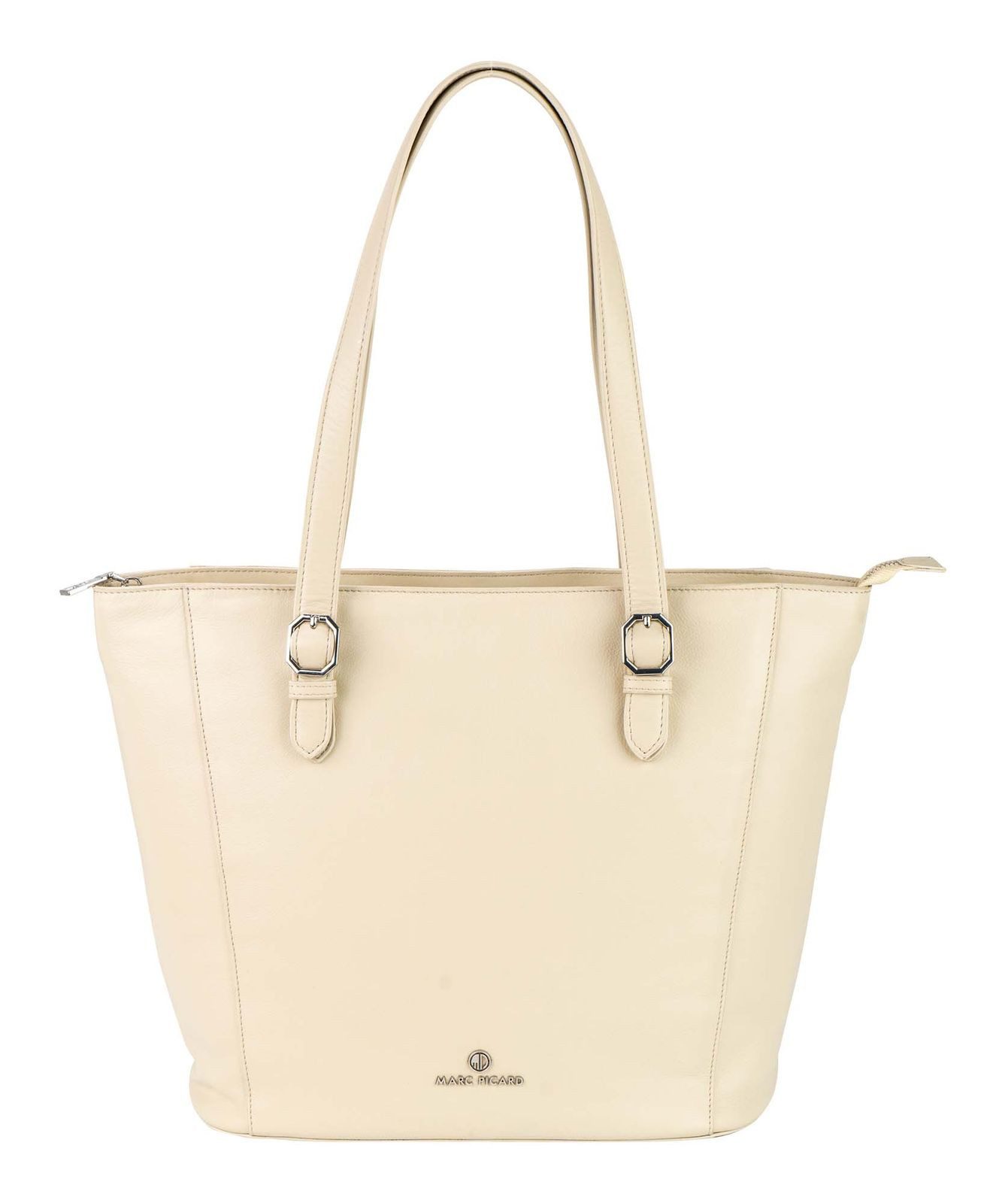 Marc Picard Shopper Tote Bag, aus echtem Rindsleder