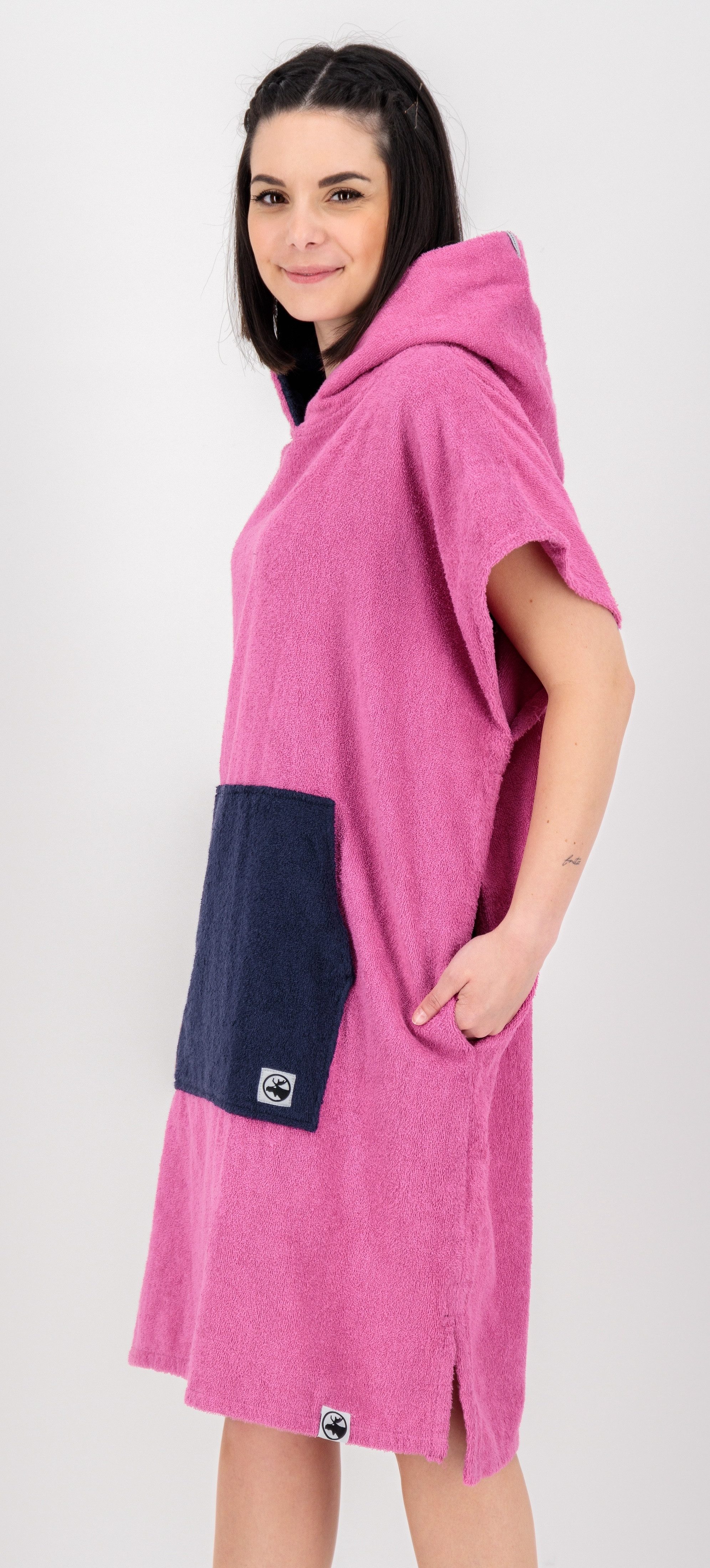 DEPROC Active Badeponcho PONCHINO HALIFAX WOMEN Umziehhilfe Strandponcho, K günstig online kaufen