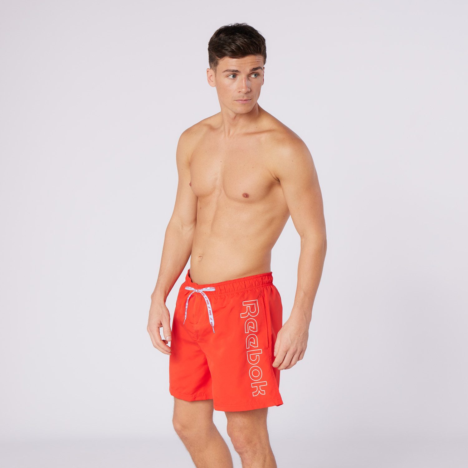 Reebok Badeshorts Abbott mit Tunnelzug und seitlichen Taschen