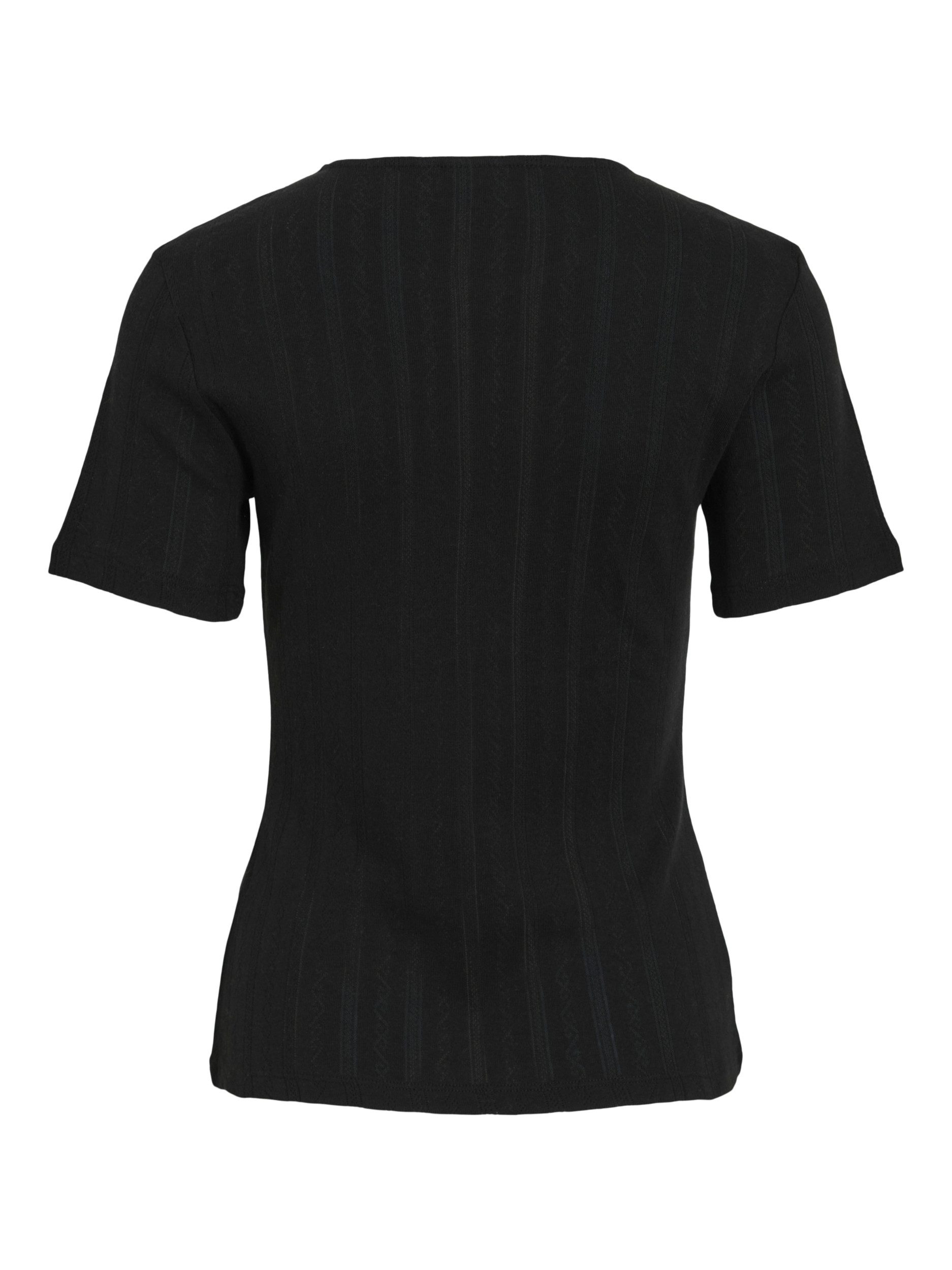 Vila Kurzarmbluse VIKASSIE S/S POINTELLE TOP - NOOS günstig online kaufen