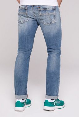 CAMP DAVID Slim-fit-Jeans mit Wrinkle-Effekten