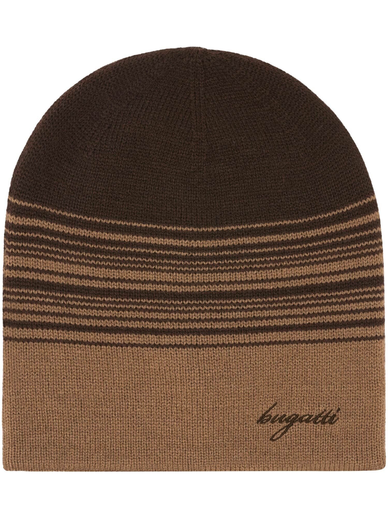 bugatti Strickmütze bugatti Beanie mit Farbverlauf