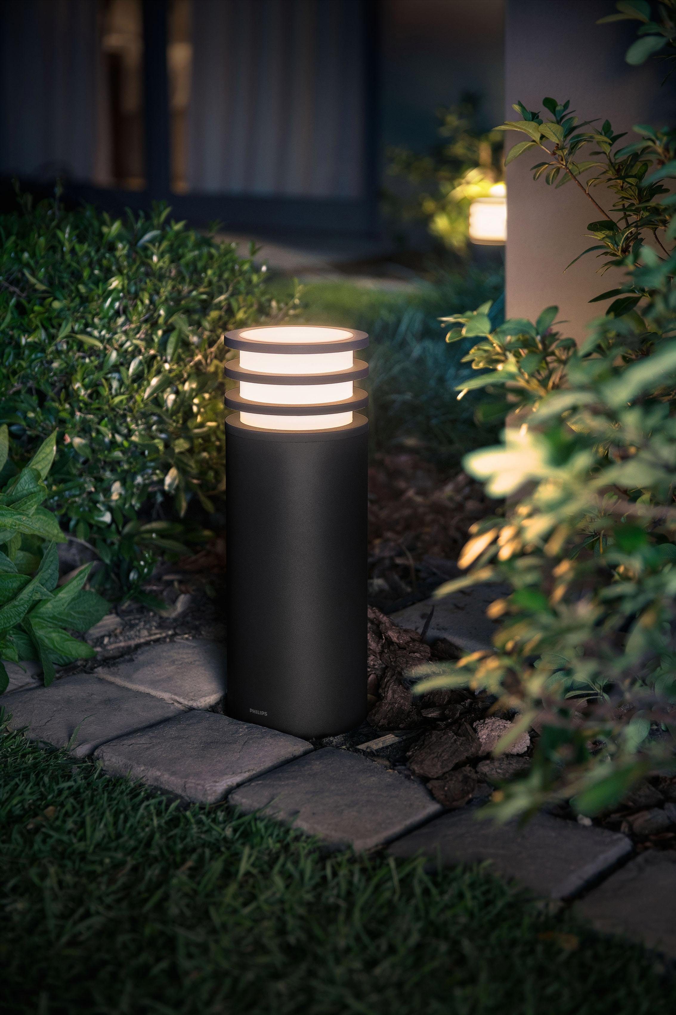 Philips Hue LED Sockelleuchte »Lucca«, 1flammig, LED Außenleuchte
