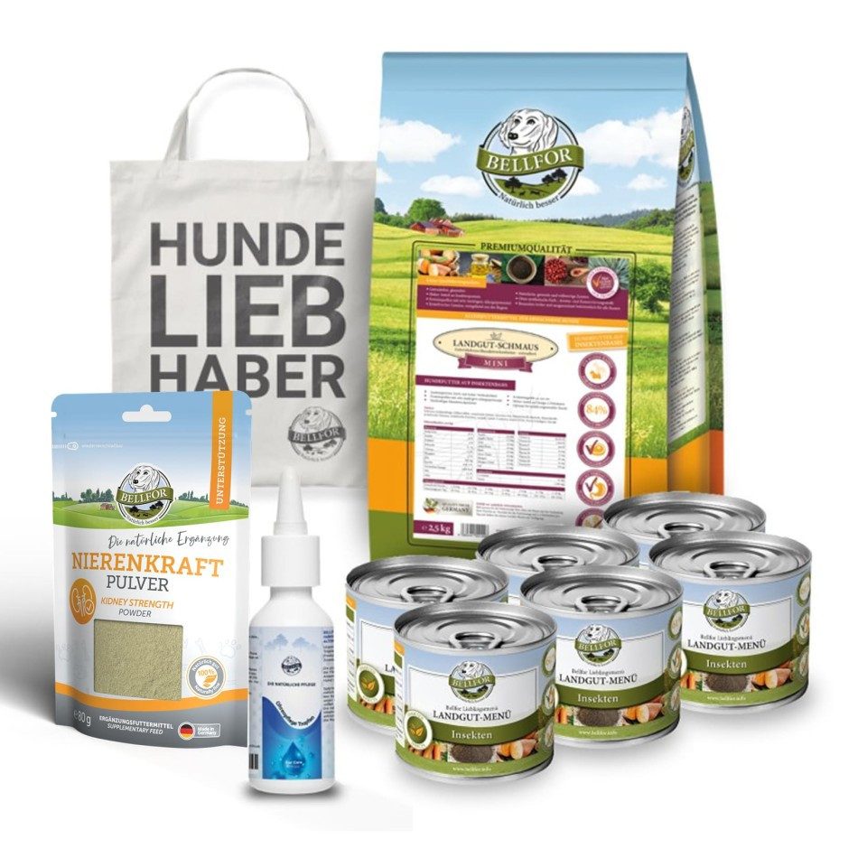 Bellfor Bellfor Ohrenpflege-Sparset für kleine Hunderassen mit Futtermittelall, für: Hunde