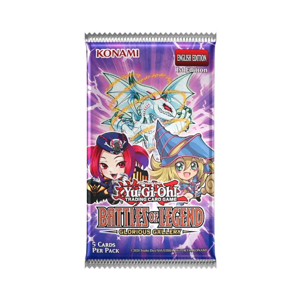Konami Sammelkarte Yu-Gi-Oh! Glorious Gallery Booster Box Englisch