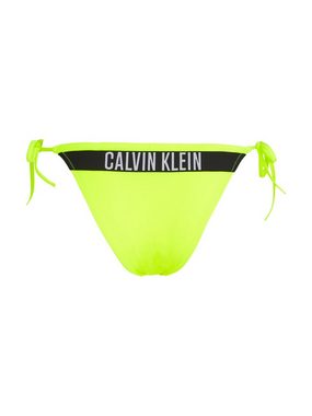 Calvin Klein Swimwear Bikini-Hose STRING SIDE TIE mit großem Logo hinten