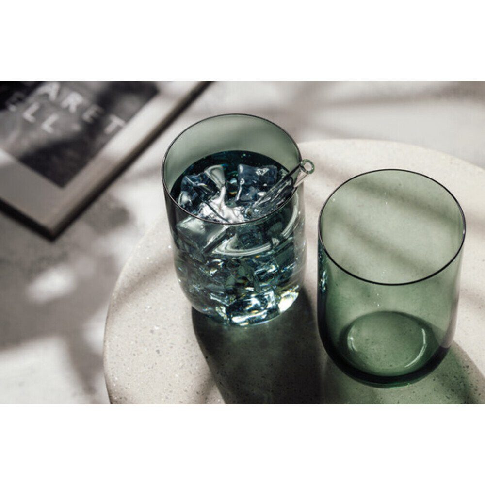 Villeroy & Boch Longdrinkglas Longdrinkbecher 2er-Set Like Sage, 2-tlg., Glas, Longdrinkbecher, 2-tlg., Ø8cm, Glas, grün – Bild 2 von 3