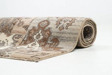 Teppich Handgeknüpfter Wollteppich - Vintage Patch - P504 - 170 x 240 cm, THEKO, Rechteckig