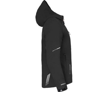 Bergson Outdoorjacke SKIEN Herren Regenjacke, recycelt, Netzfutter, 20000 mm Wassersäule, Langgr