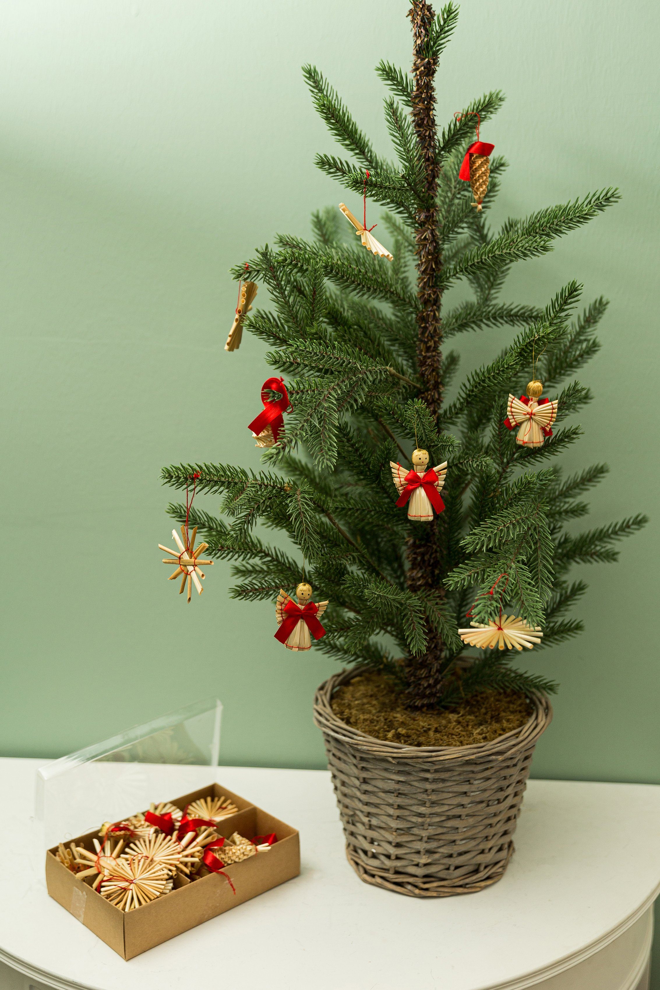 48 Baumschmuck, und Myflair Baumbehang Christbaumschmuck Accessoires & St), Weihnachtsdeko, (Set, Sterne Möbel Weihnachtsfiguren, handgefertigt