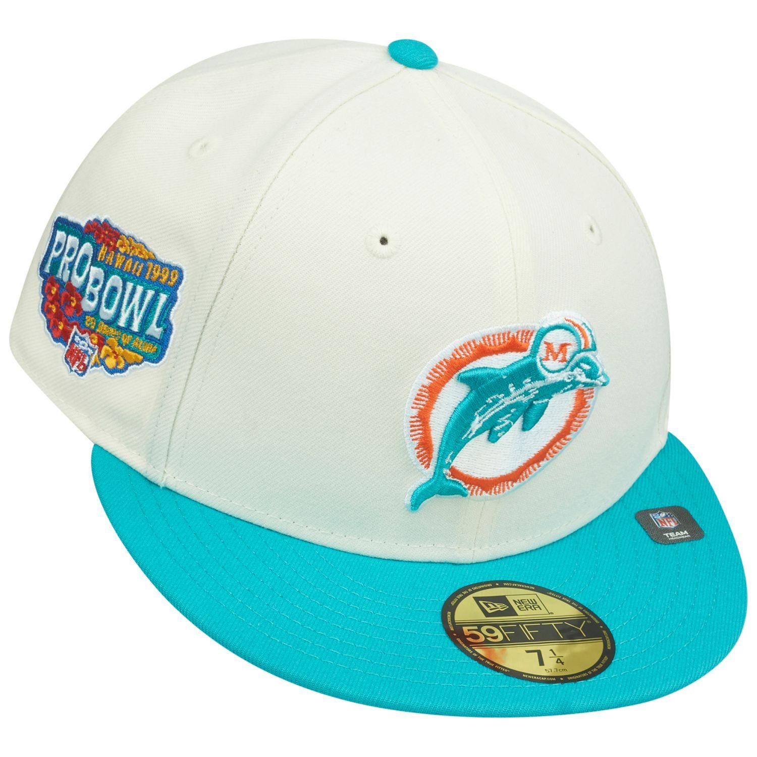 New Era Dolphins Cap Throwback Fitted Miami 59Fifty