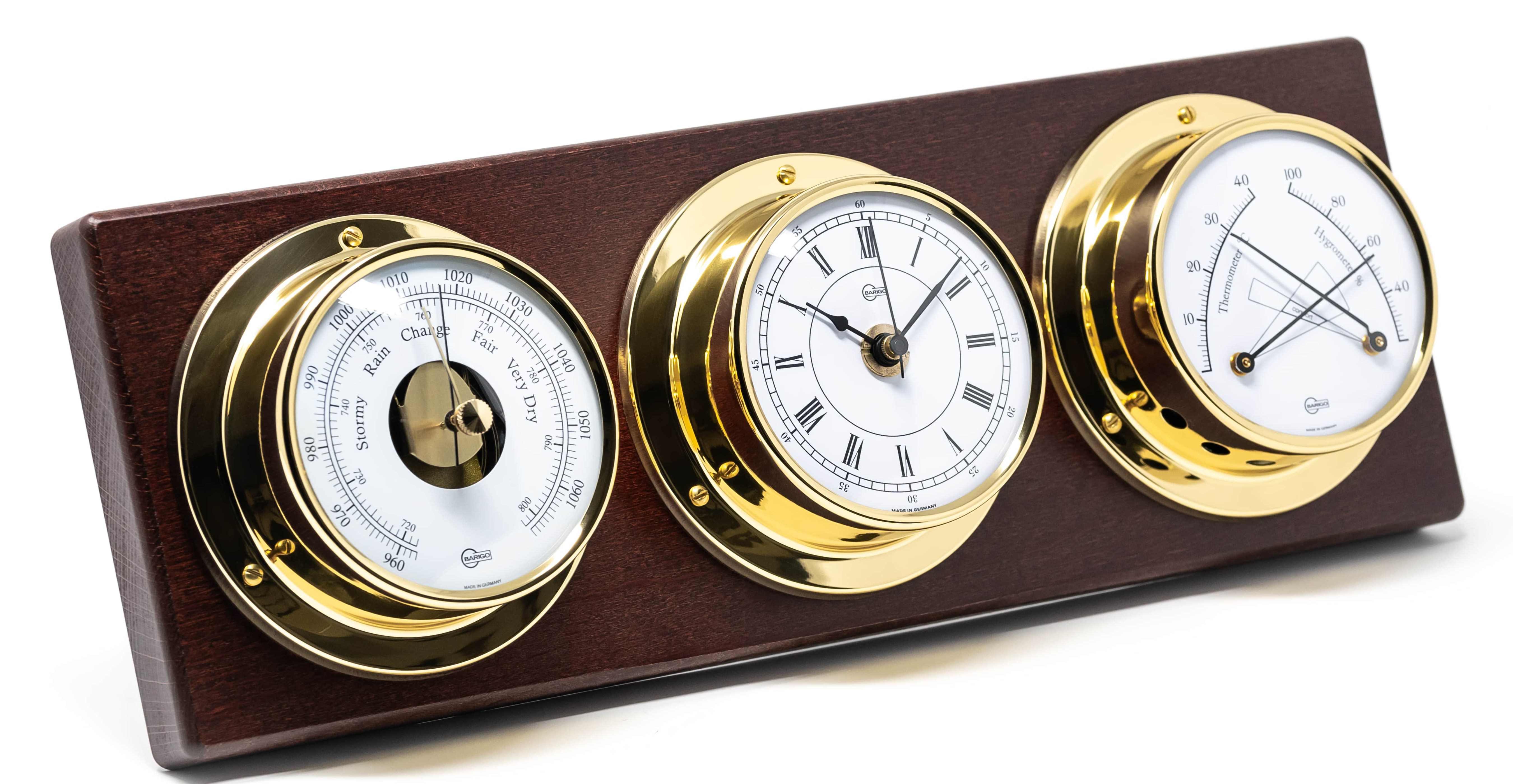 Barigo Tempo 386 Wetterstation Made in Germany Innenwetterstation