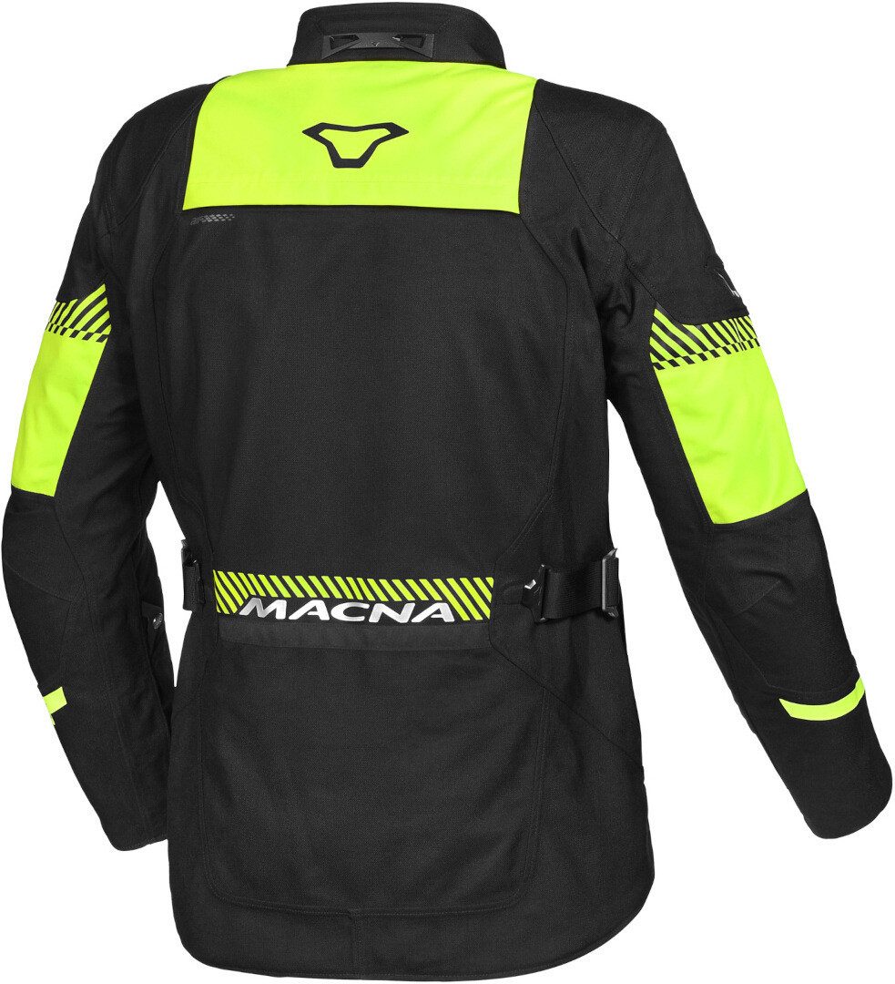 Macna Motorradjacke Aspire wasserdichte Motorrad Textiljacke herausnehmbares Innenfutter – Bild 2 von 2