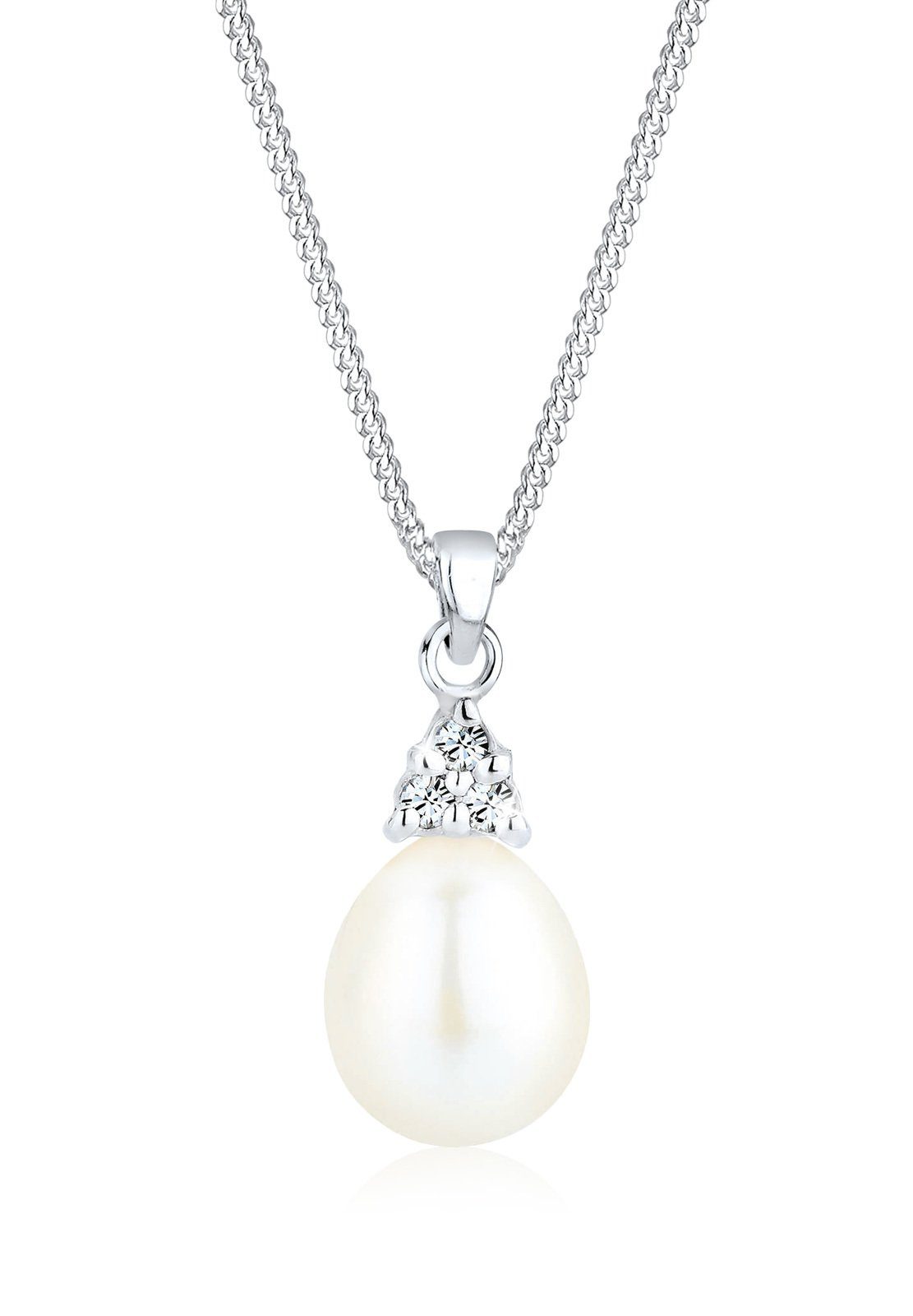 Swarovski Crystal Pendant Necklace – Charming Pearl Necklace With Swarovski  Stones For Dirndl Dresses, Wedding Dress Or Evening Dress | surbhifoods.com