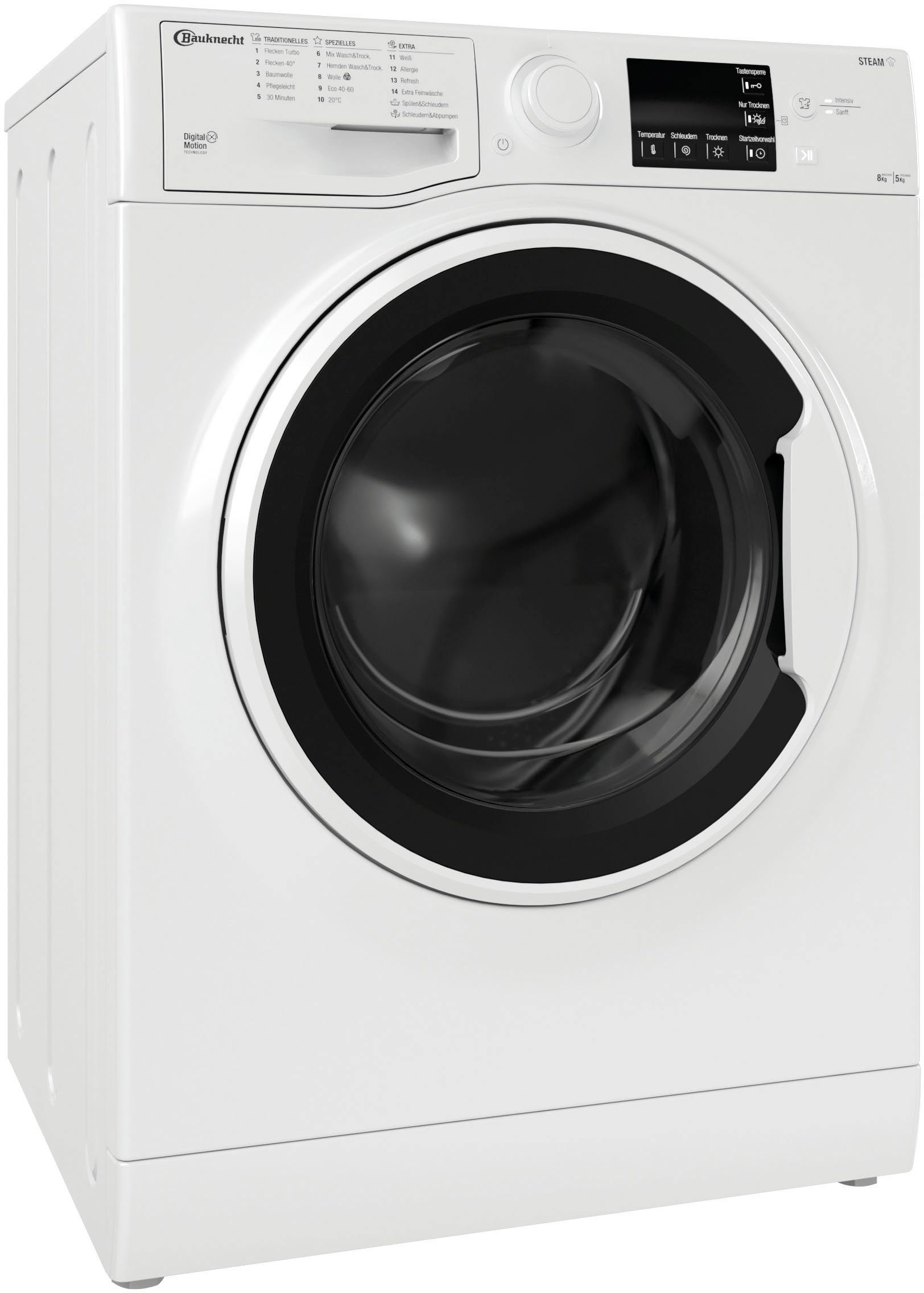 BAUKNECHT Waschtrockner WT Super Eco 8514 N, 8 kg, 5 kg, 1400 U/min online  kaufen | OTTO