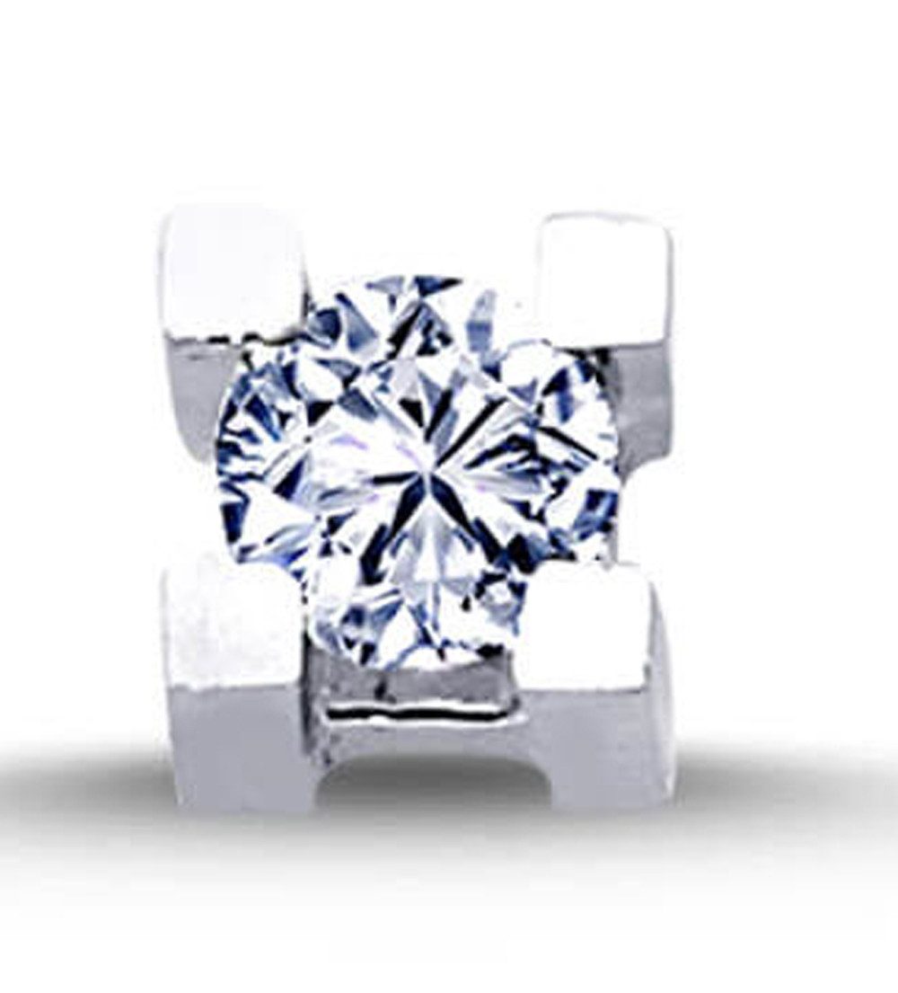 EinStein Diamant Single-Ohrstecker