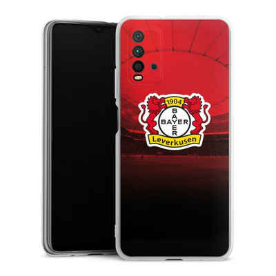 DeinDesign Handyhülle Bayer 04 Leverkusen Fußball Offizielles Lizenzprodukt, Xiaomi Redmi 9T Silikon Hülle Bumper Case Handy Schutzhülle