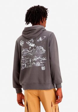 Levi's® Kapuzensweatshirt STANDARD GRAPHIC HOODIE BLACKS