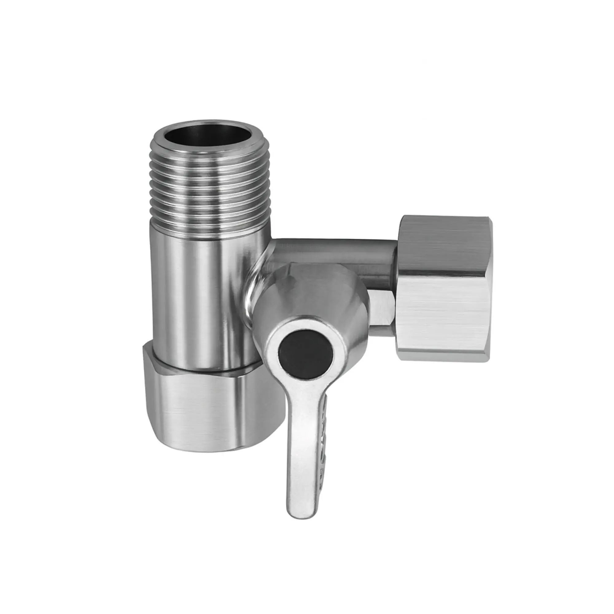 Neues Wasser T-Stück T-Stück Absperrventil 3/8" für Wasserfilter-Anschluss, für Umkehrosmose, Side-by-Side-Kühlschrank & Kaffeemaschine