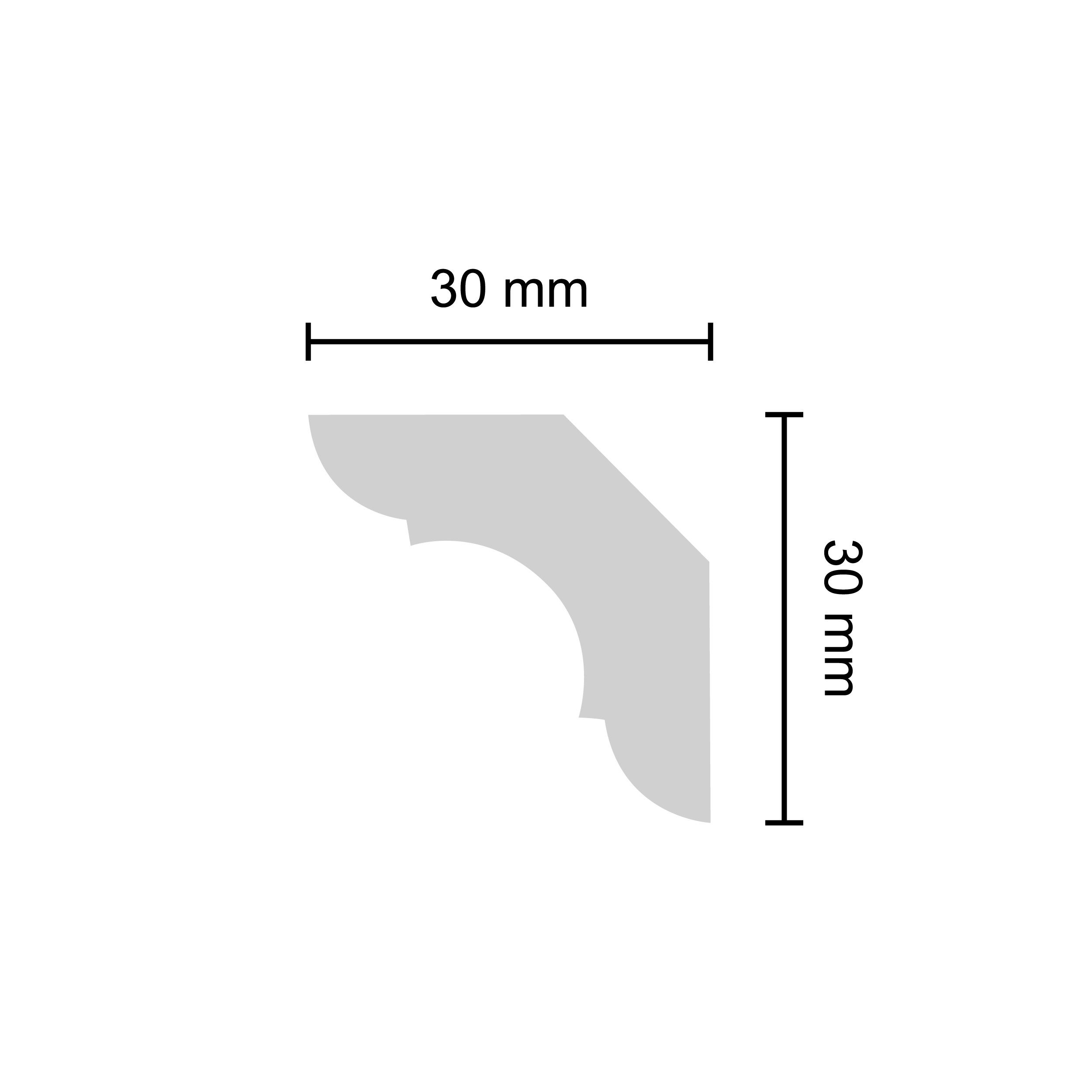 Decosa Zierleiste Decosa Deckenleiste A40 (Simone), günstig online kaufen