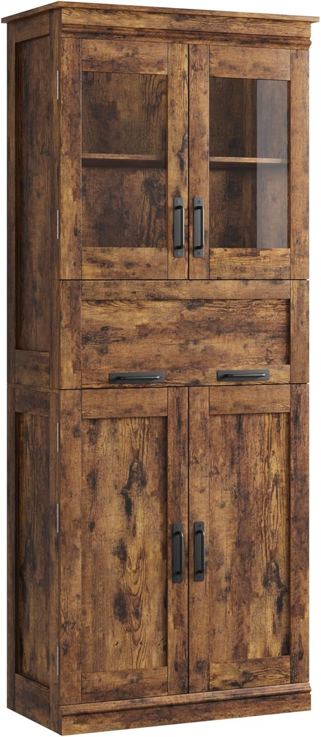 GarveeMore Hochschrank Badezimmerschrank Badschrank Badezimmermöbel 30x60x1 günstig online kaufen