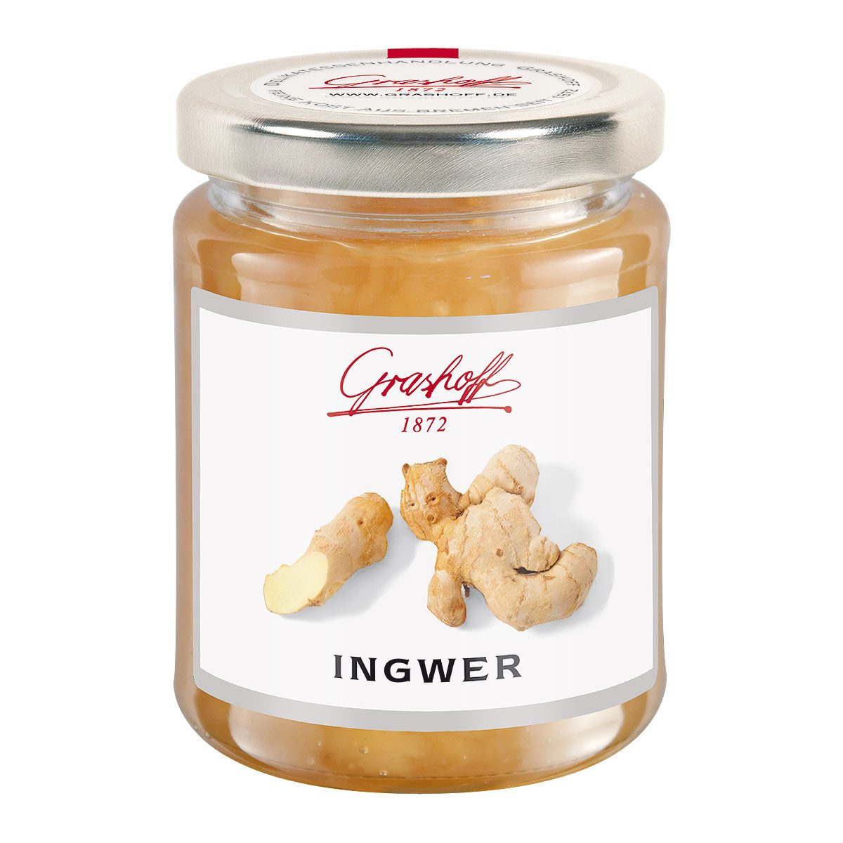 Grashoff Fruchtaufstrich, Grashoff Australische Ingwer scharf fruchtig Konfitüre Extra 250g