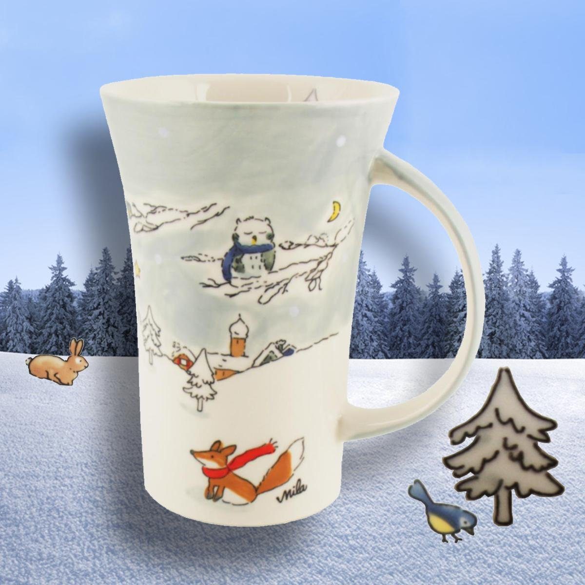 Keramik Coffee-Pot Becher Mila Keramik-Becher Mila Winterwald,