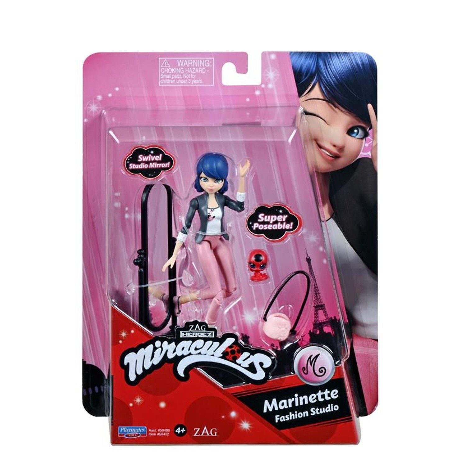 Playmates Toys Spielfigur 50402, Miraculous Marinette Figur