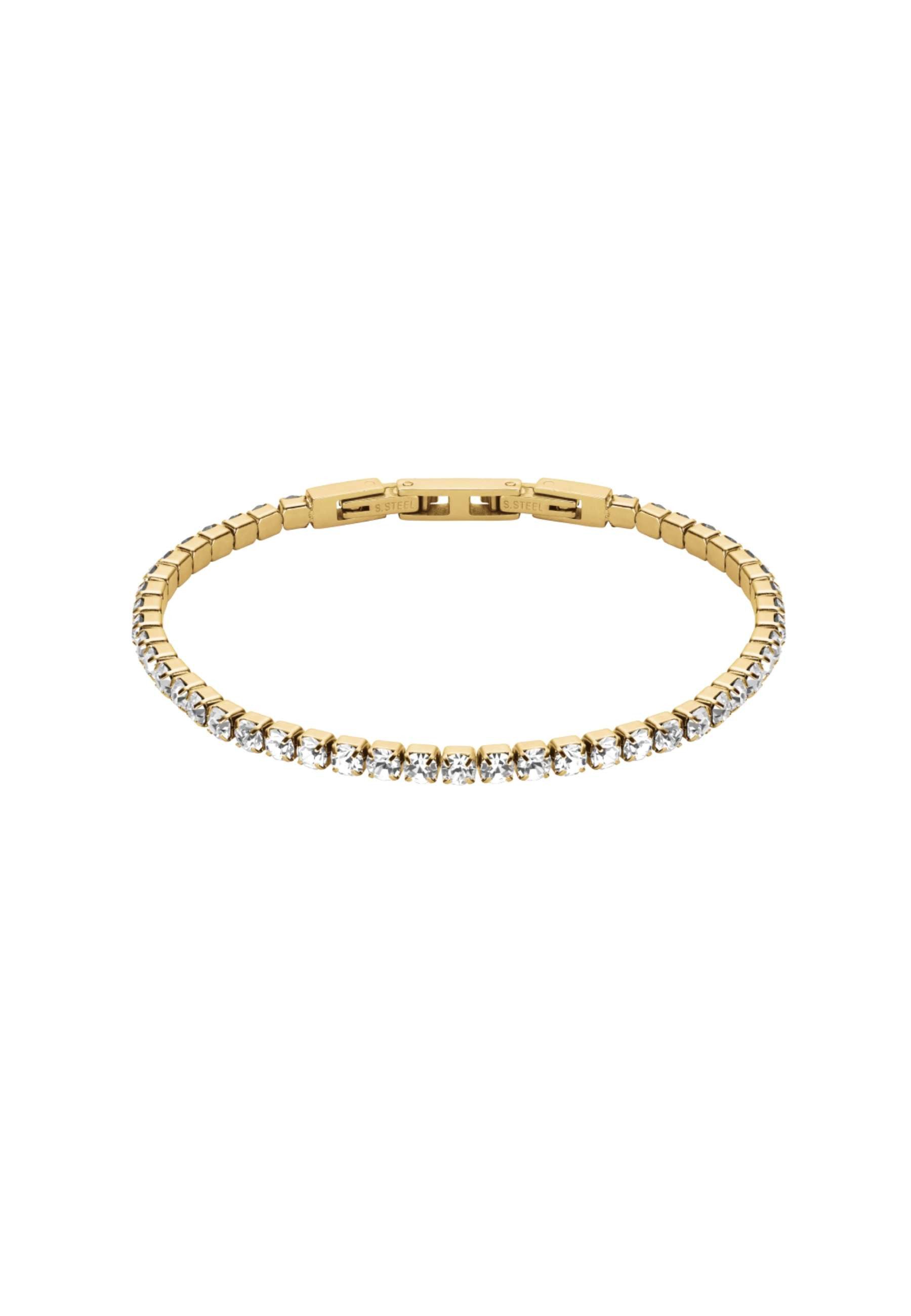 ROSEFIELD Armband ROSEFIELD Tennis armband für Damen Goldfarben