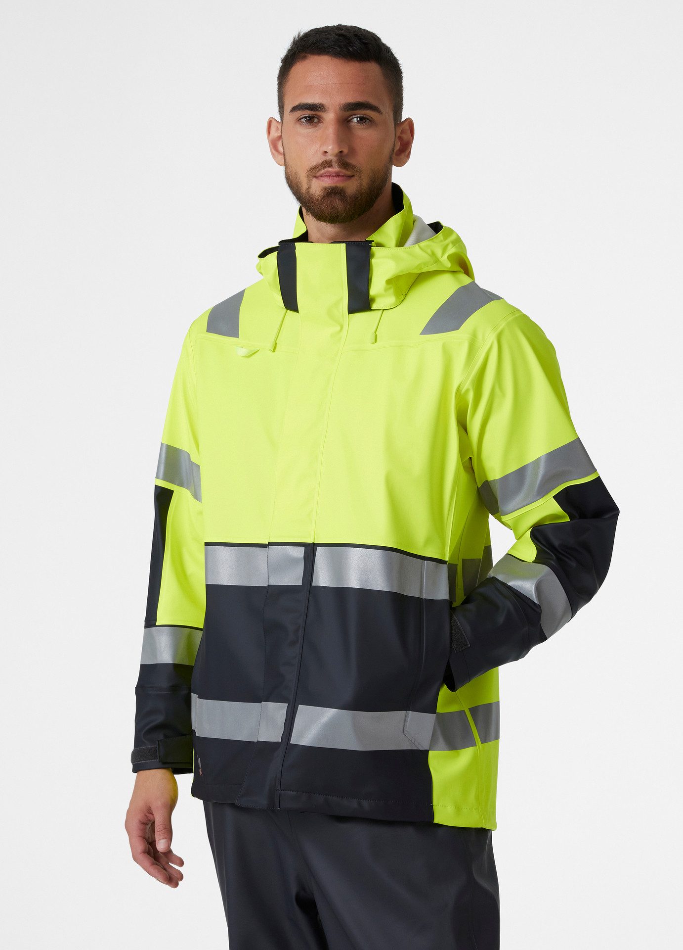 Helly Hansen Regenjacke Alna 2.0 Hi-Vis Wasserfeste Regenjacke (1-St)