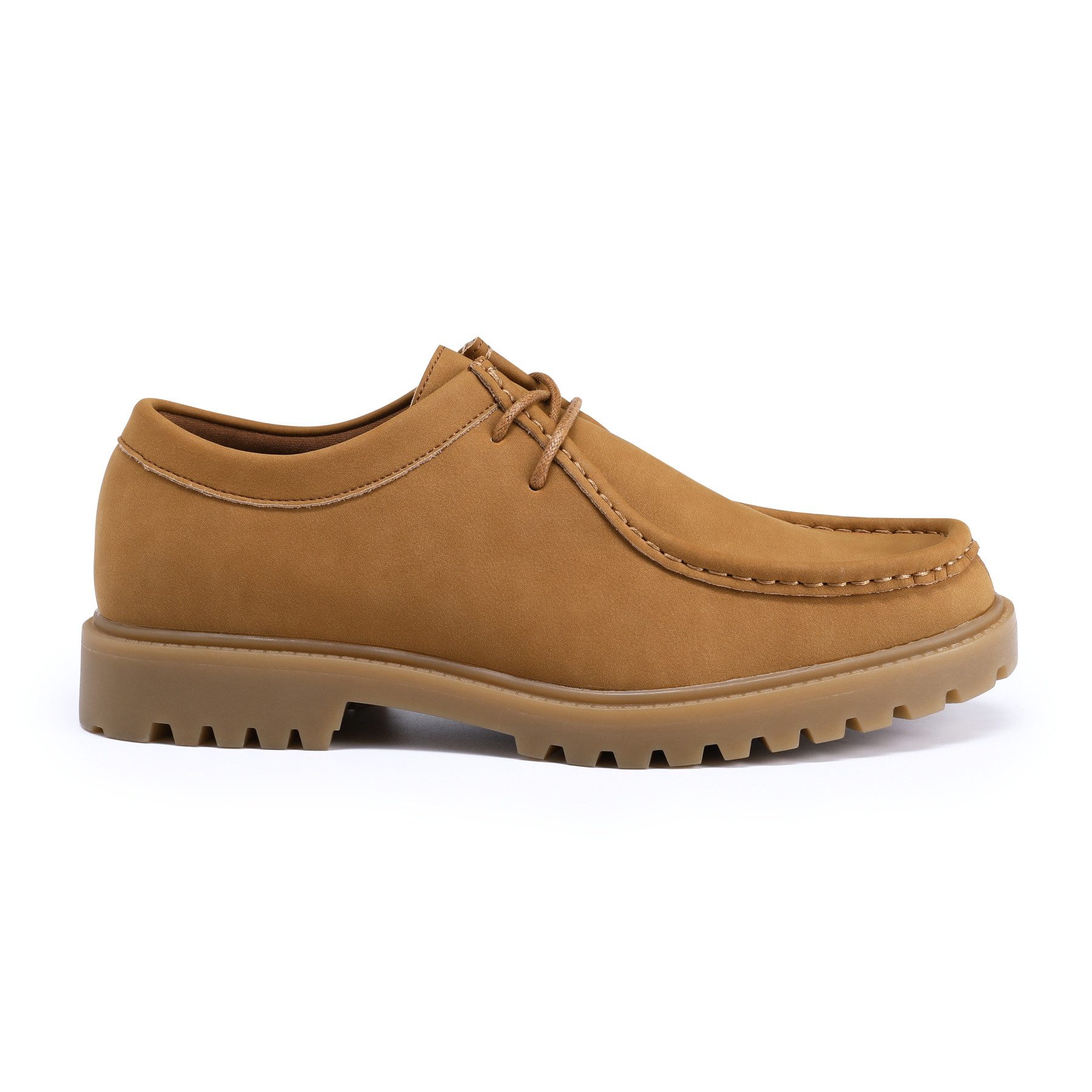 Allthemen Schnürschuh Herren casual Halbschuh in einfaches Aussehen Lederschuhe