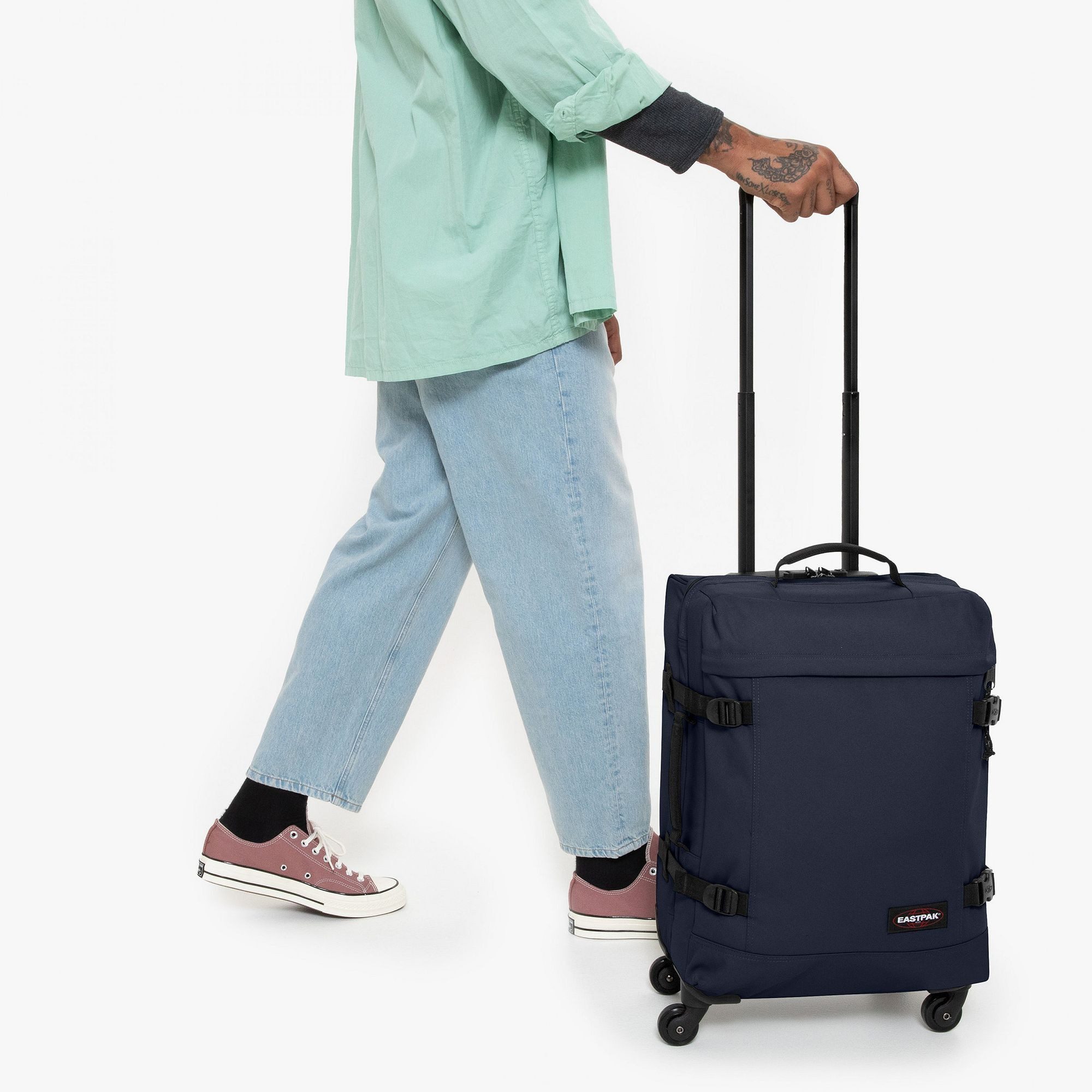 Eastpak Handgepäck-Trolley Trans4, 4 Rollen, Polyester