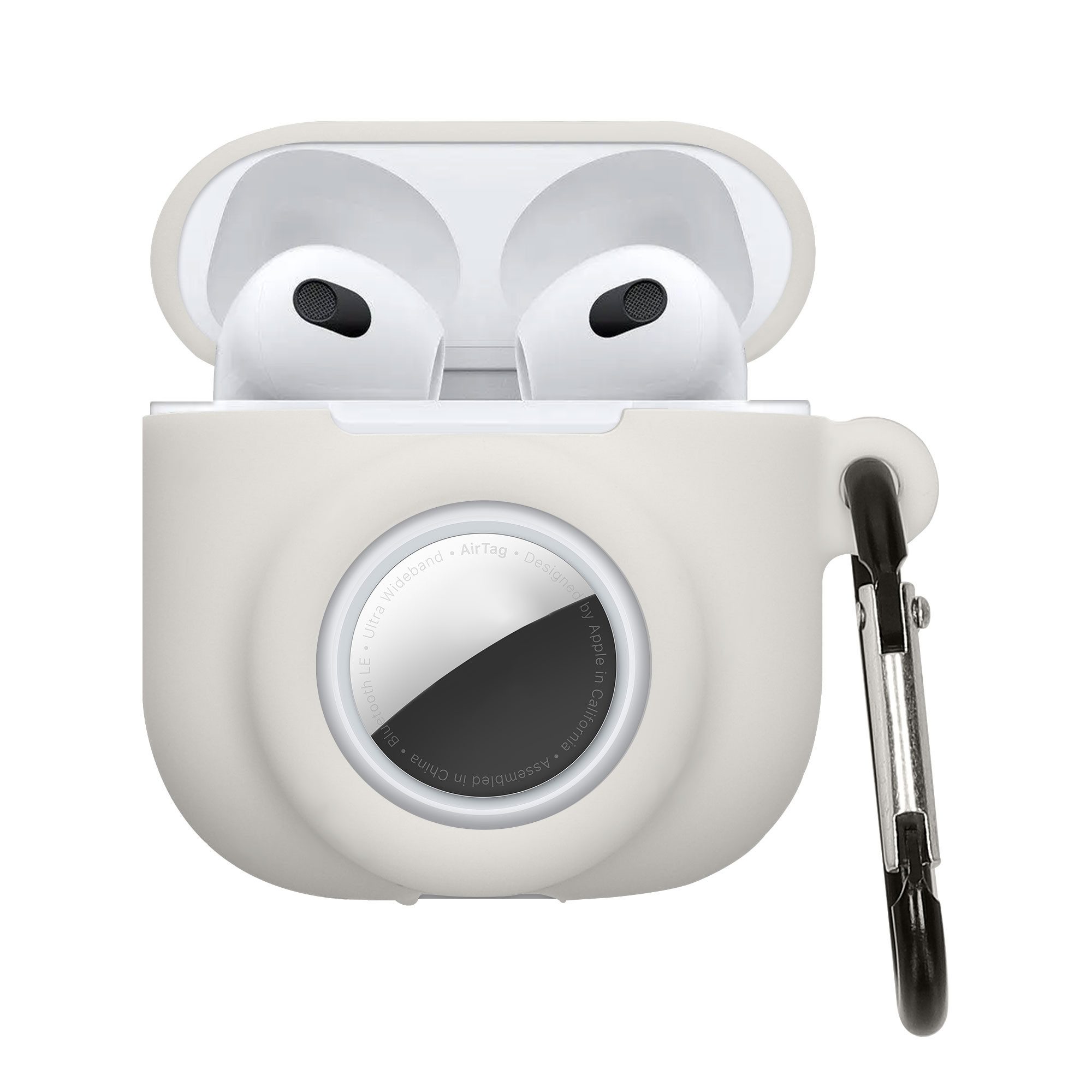 Etui 2-in1 Hülle für Apple Airpods 4 und AirTag