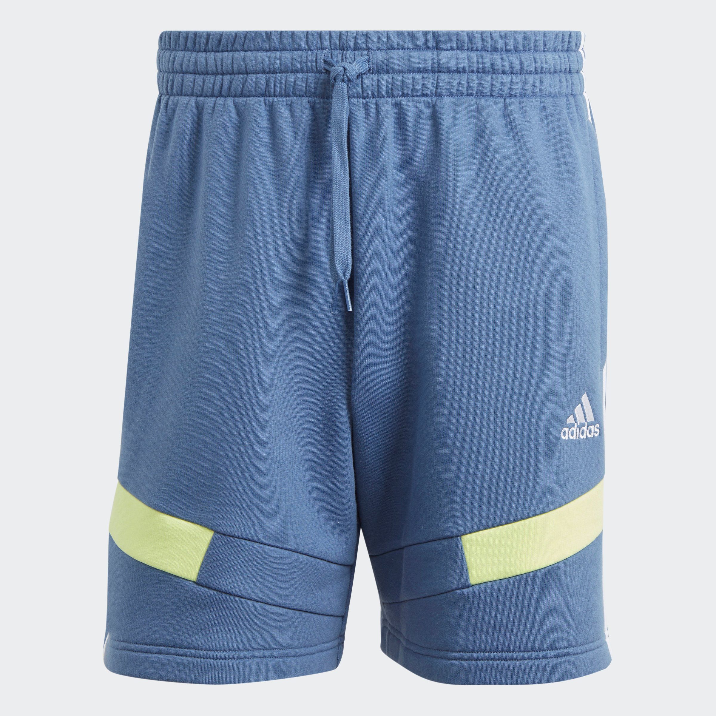 COLORBLOCK (1-tlg) Sportswear Blue Crew adidas Shorts