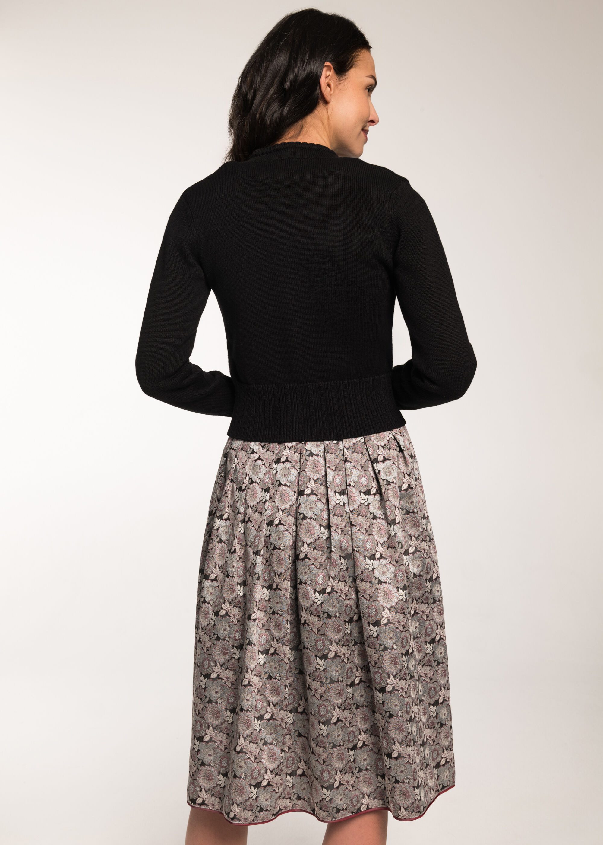 Spieth & Wensky Trachtenstrickjacke Gosina (1-tlg) mit funkelnden Knöpfen