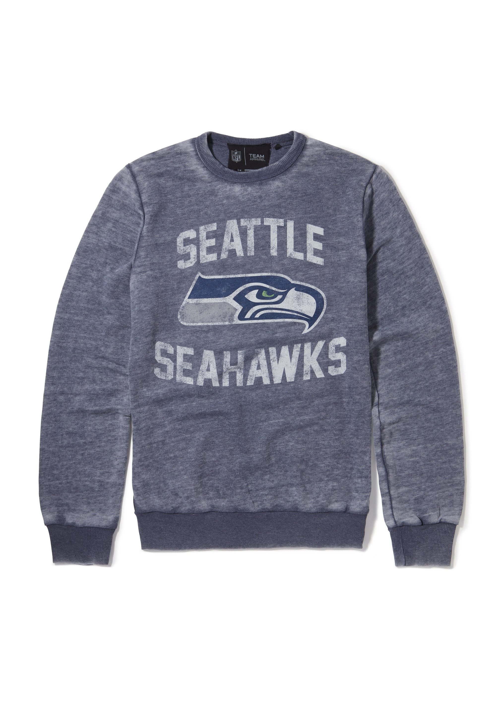 Recovered Strickpullover NFL Seattle Seahawks Classic Print im zeitlosen Design