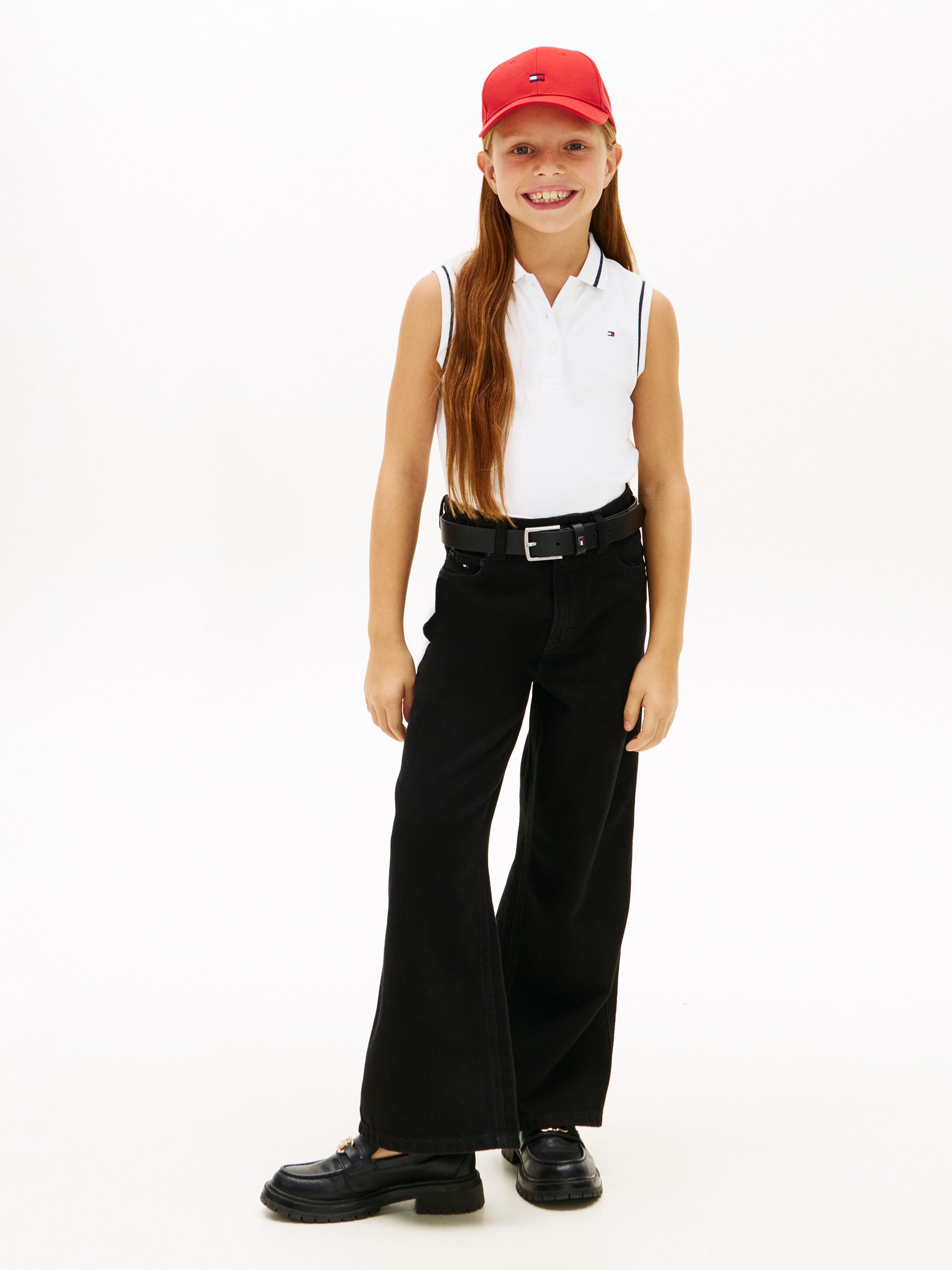 Tommy Hilfiger Poloshirt CLASSIC POLO SLEEVELESS Kinder bis 16 Jahre, ärmellos, regular fit