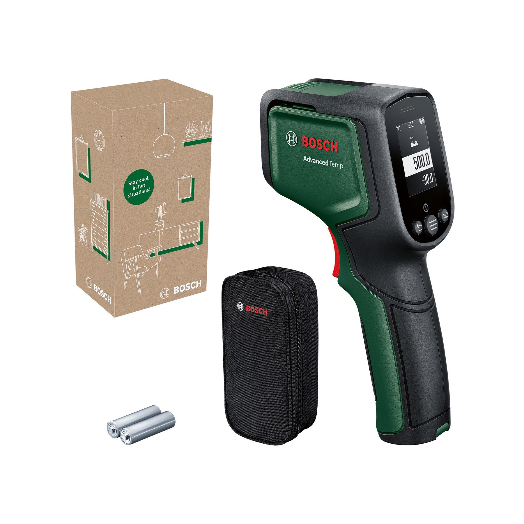 BOSCH Feuchtigkeitssensor BOSCH Thermodetektor AdvancedTemp, 06036832Z0