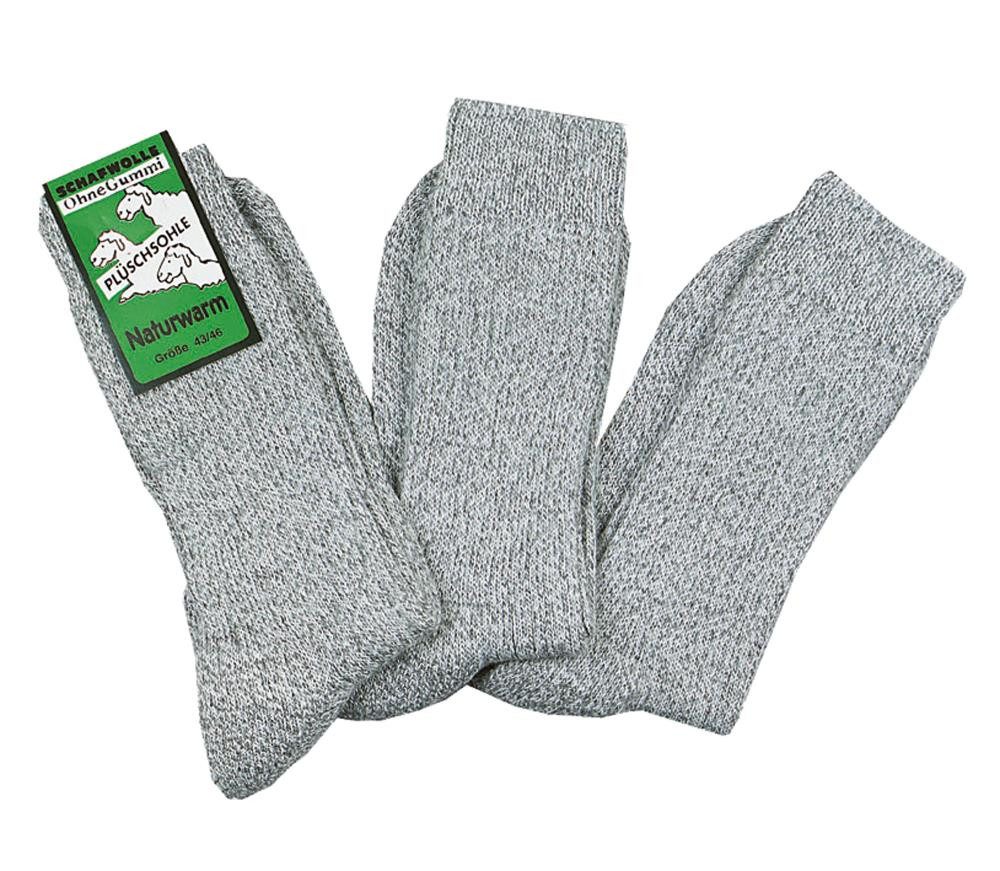 TippTexx 24 Norwegersocken 6 Paar Norweger Gesundheitssocken mit Plüschsohl günstig online kaufen
