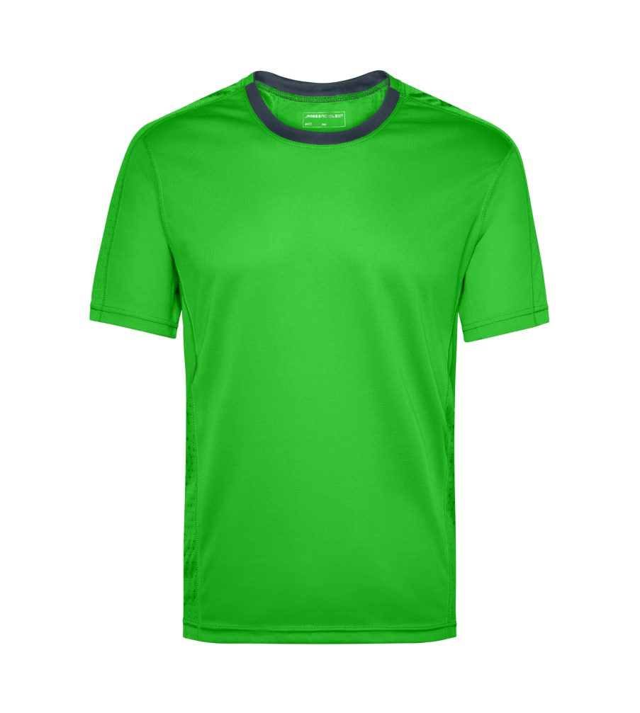 James & Nicholson Laufshirt Doppelpack Herren Kurzarm Laufshirt Running T-Shirt JN472 (Doppelpack, 2er-Pack) Atmungsaktiv und Feuchtigkeitsregulierend