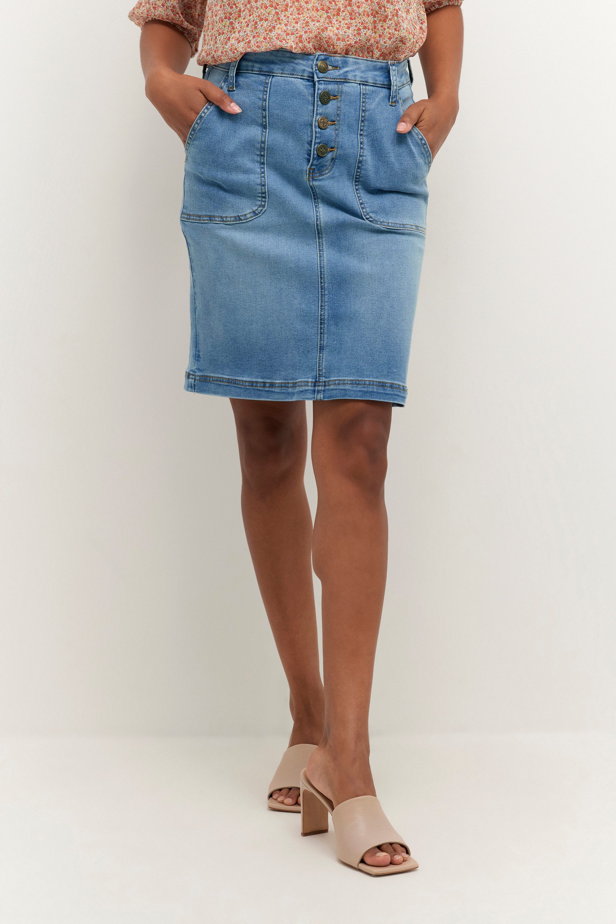 Culture Jeansrock Denimrock CUbriana