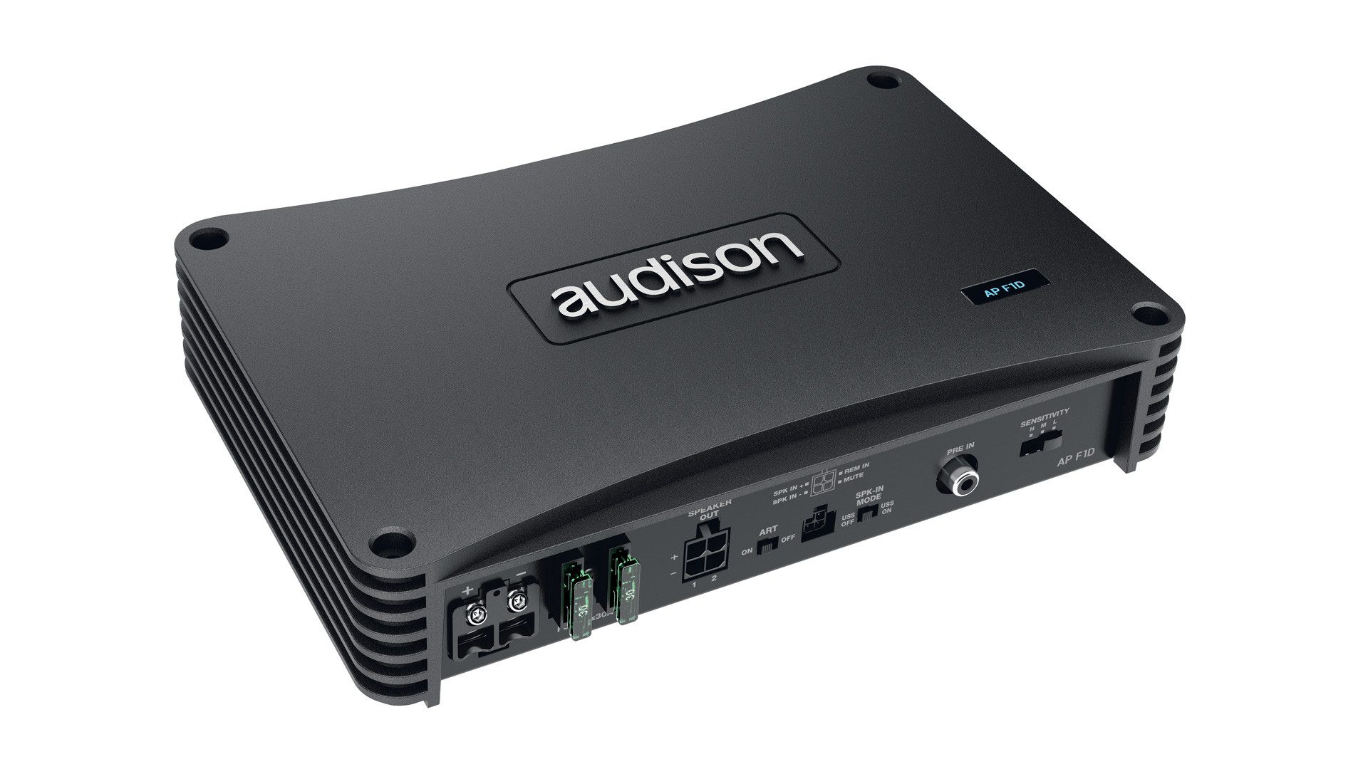 Audison AP F1D 1-Kanal Monoblock Verstärker Endstufe Endverstärker (Anzahl Kanäle: 1)