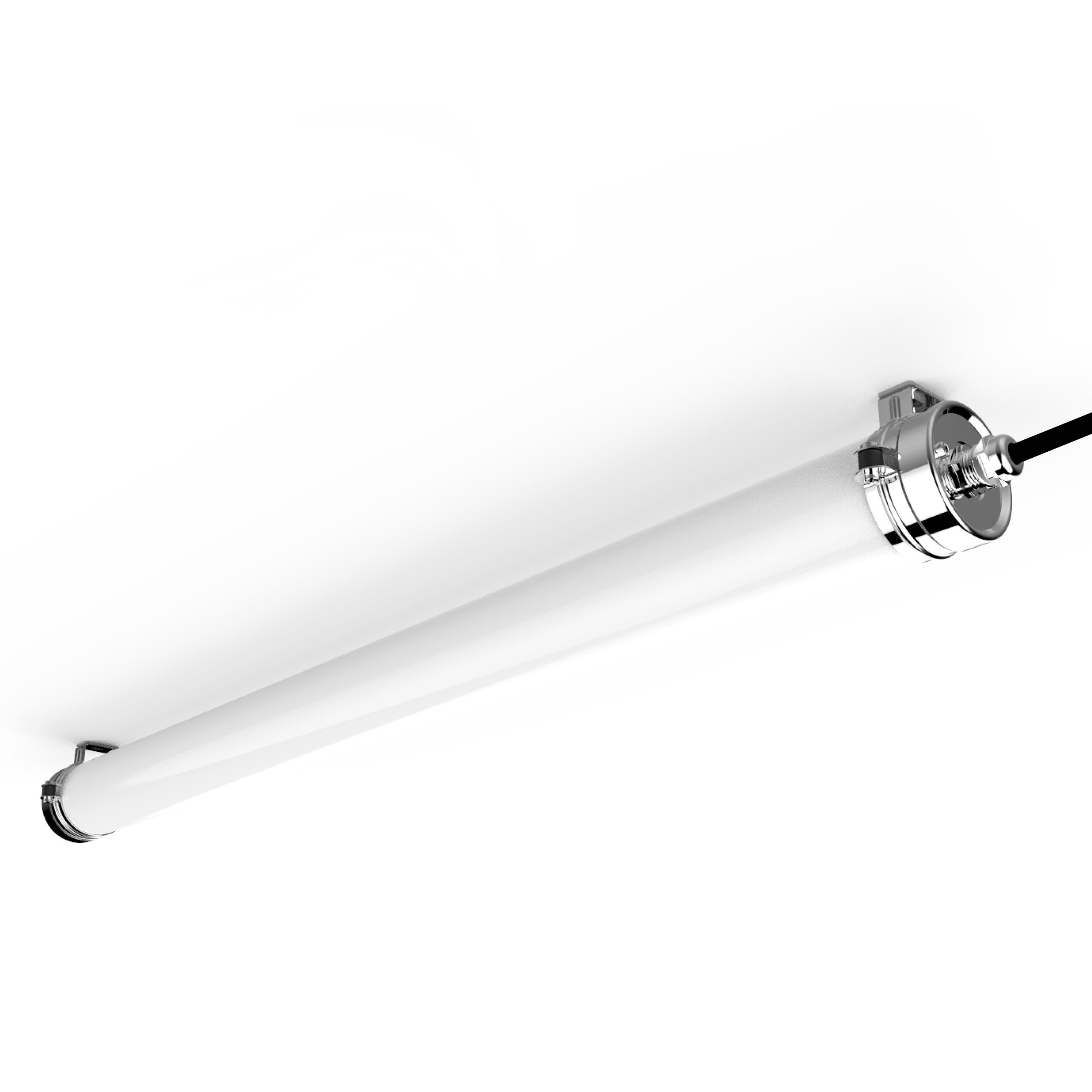 LED's light PRO LED Pendelleuchte 2400325 LED-Röhrenleuchte, LED, 150cm 40W kaltweiß IP69K Ammoniakbeständig für Tierhaltung DLG-geprüft