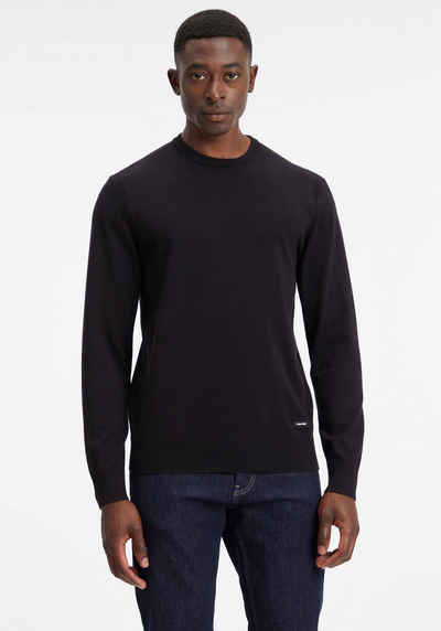 Calvin Klein Strickpullover »TENCEL-BLEND CN SWEATER« aus besonders weichem Strick