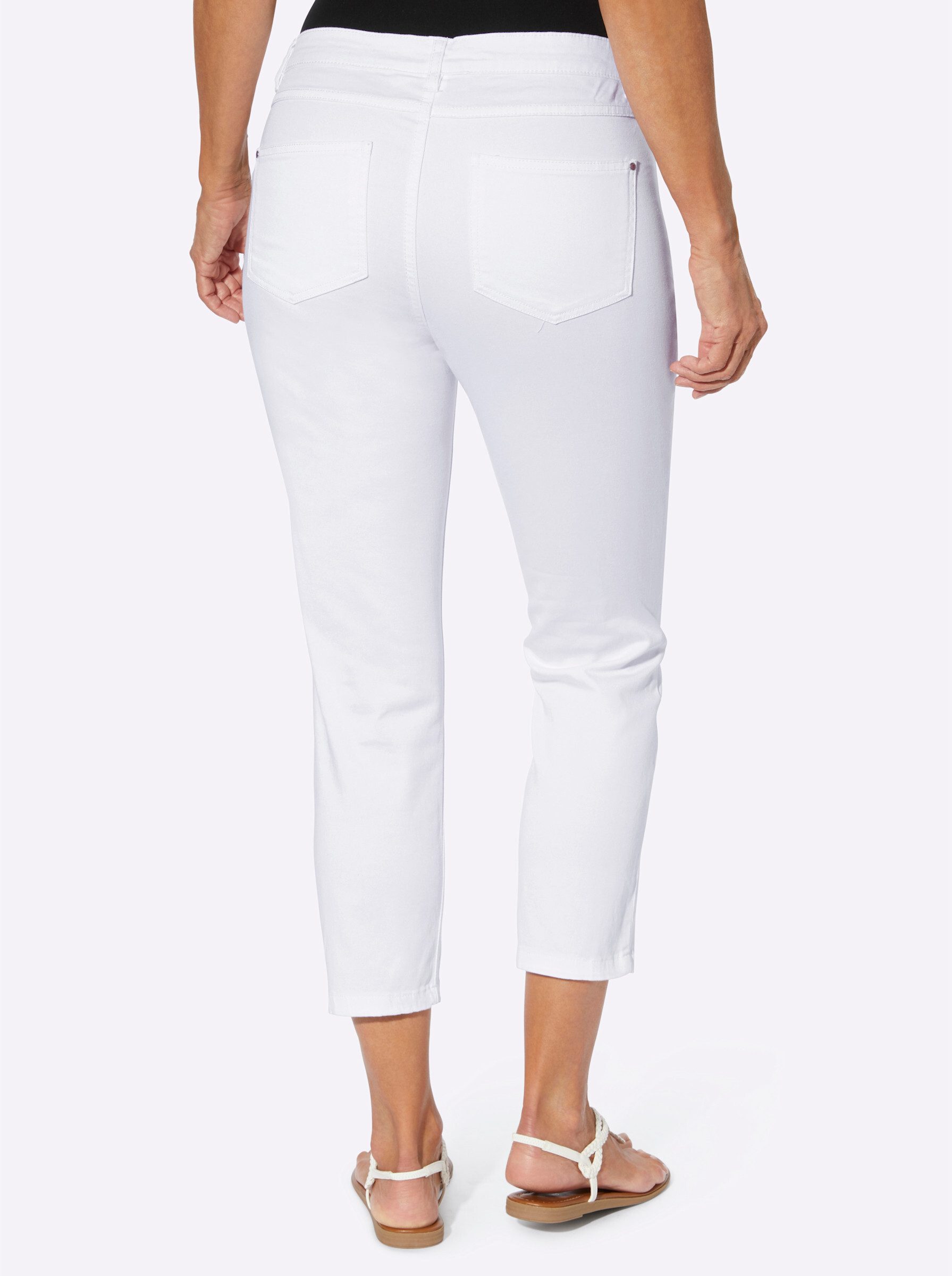 Witt Bequeme Jeans 7/8-Jeans leicht vertieft – Bild 3 von 5