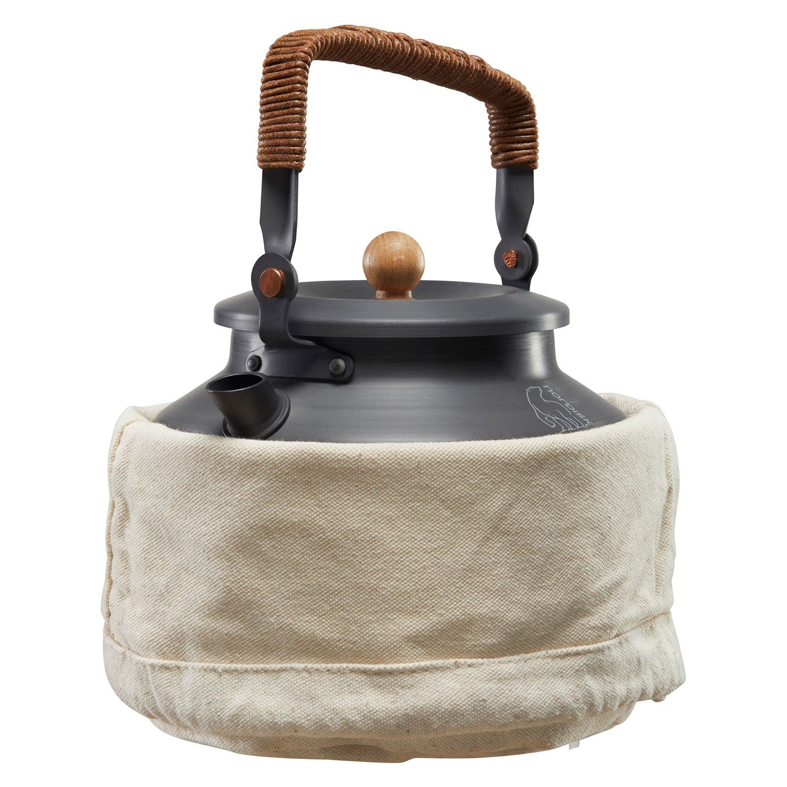 Nordisk Teekanne Alu Kessel 1,3 L Camping Wasserkocher Teekessel, Wasserkessel Kochkessel